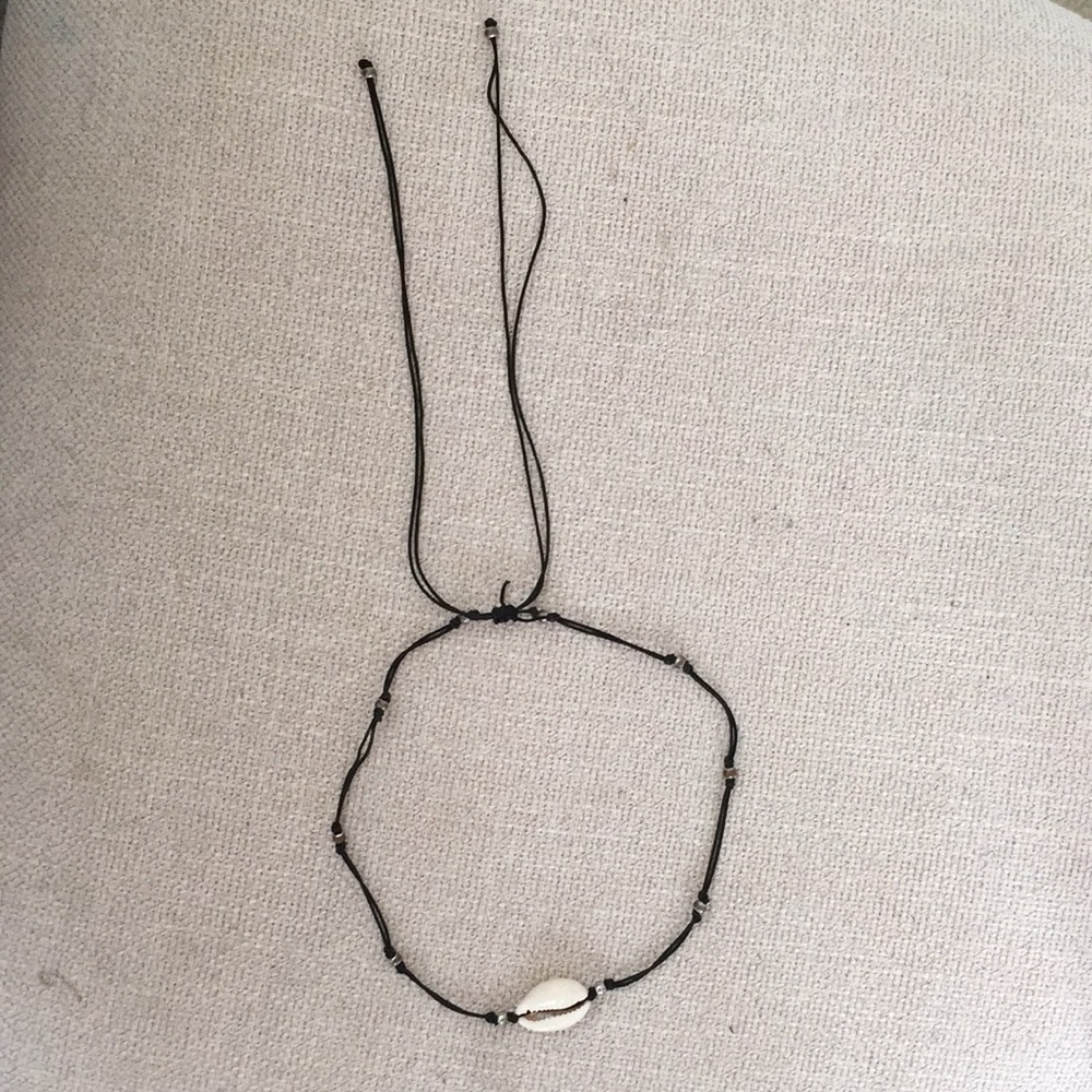 Cowrie shell necklace!